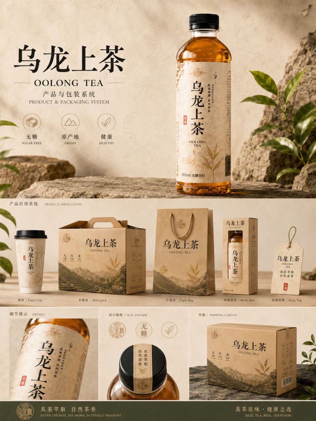 乌龙茶 视觉 3
